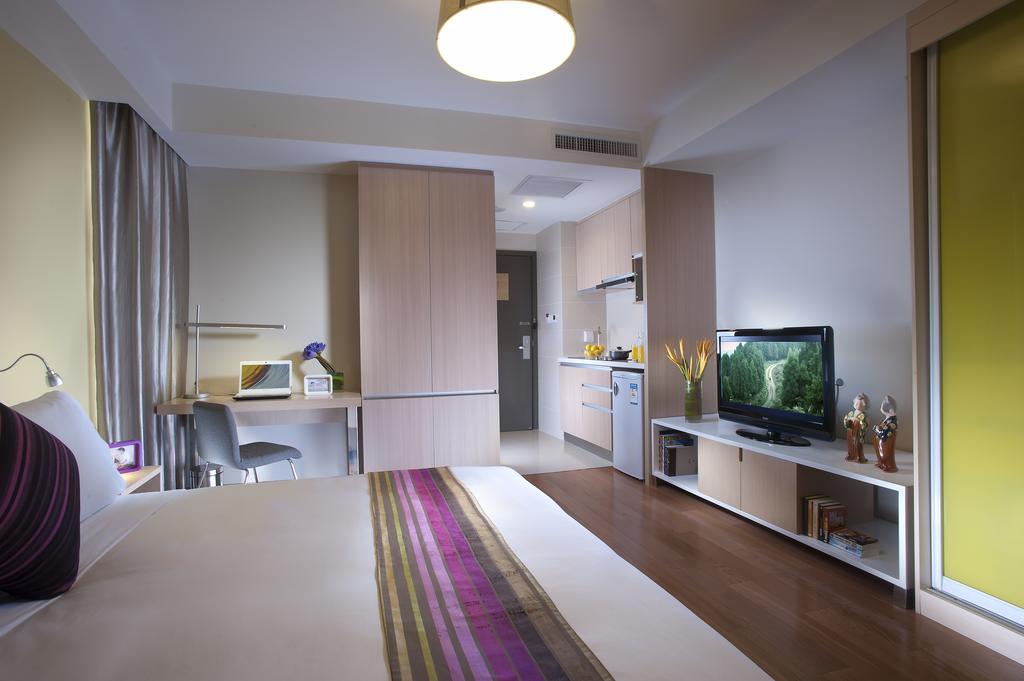 שיאן Citadines Aparthotel Xingqing Palace Xi'An חדר תמונה